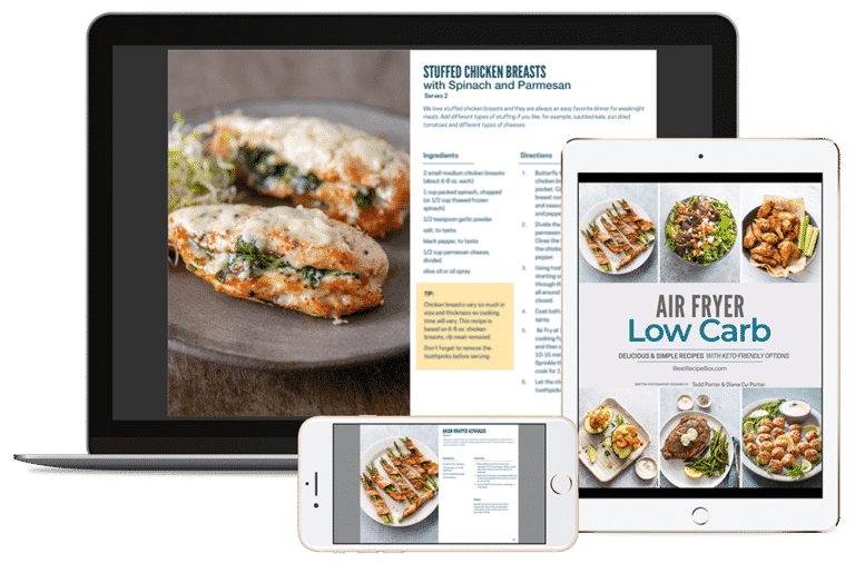 digital e cookbook for air fryer recipes 