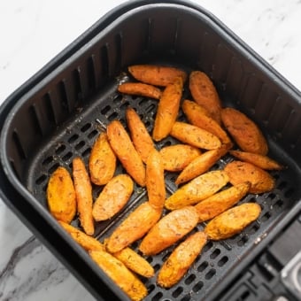 Air Fried Carrots Recipe in Air Fryer @BestRecipeBox