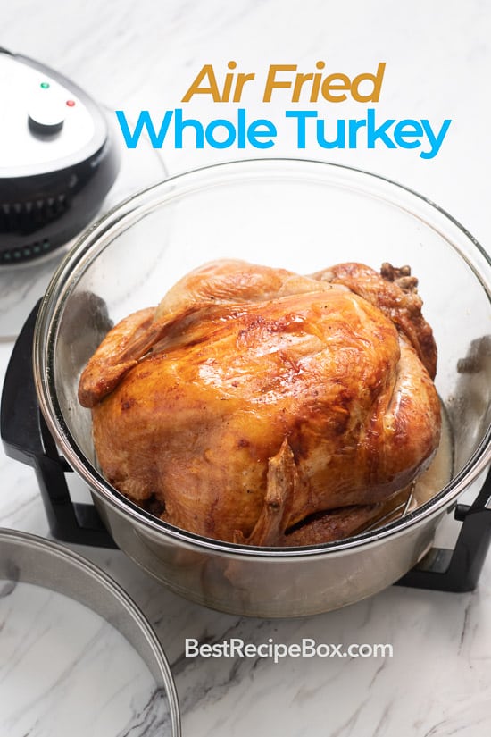 Air Fried Whole Turkey Recipe in Air Fryer