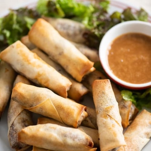 Air Fryer Egg Rolls Recipe with meat EASY! | Best Recipe Box