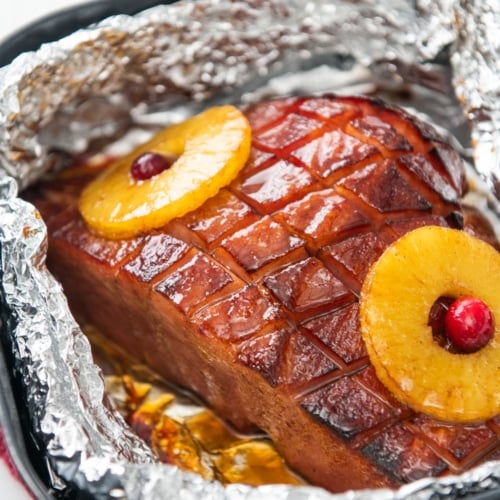 Air Fryer Holiday Ham - My Forking Life