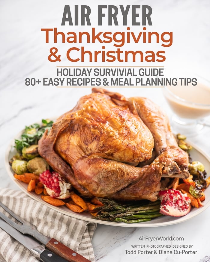 Air Fryer Thanksgiving Cookbook step by step 
