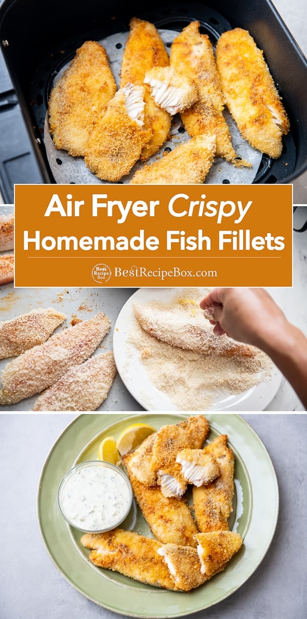 Air Fryer Fish Filets Recipe {Homemade} CRISPY FRESH