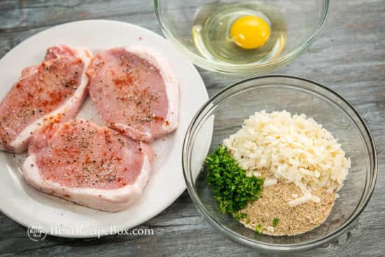 Air Fryer Italian Pork Parmesan Recipe Healthy and Crispy Good! | @bestrecipebox