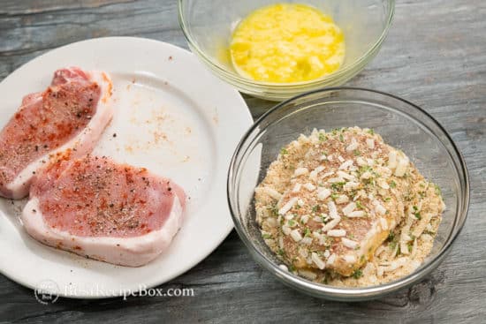 Air Fryer Italian Pork Parmesan Recipe Healthy and Crispy Good! | @bestrecipebox
