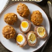 Low Carb Keto Air Fryer Scotch eggs Recipe @BestRecipeBox