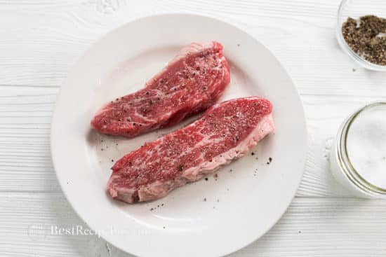 Easy Air Fryer Steak Recipe | @bestrecipebox