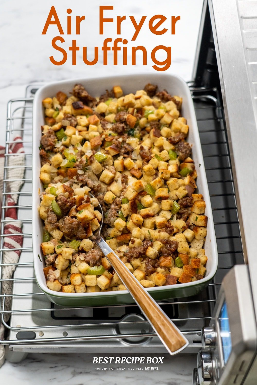 Air Fryer Sausage Stuffing Recipe EASY 30 Min Best Recipe Box