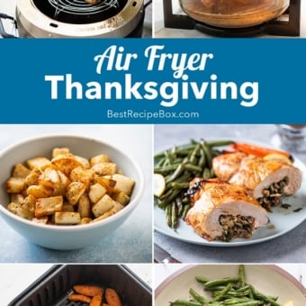 Air Fried Thanksgiving Recipes in Air Fryer that's Healthy @BestRecipebox