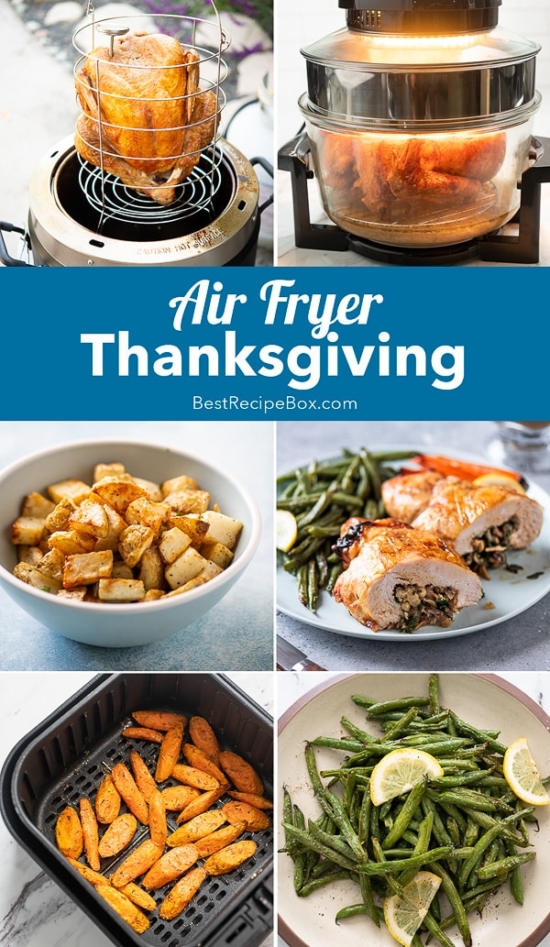 Air Fried Thanksgiving Recipes in Air Fryer that's Healthy step by step 