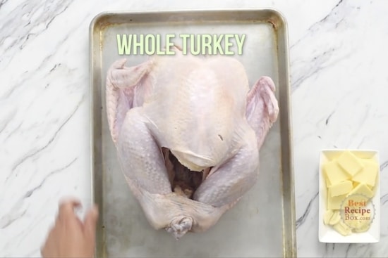 Turkey on a sheet pan