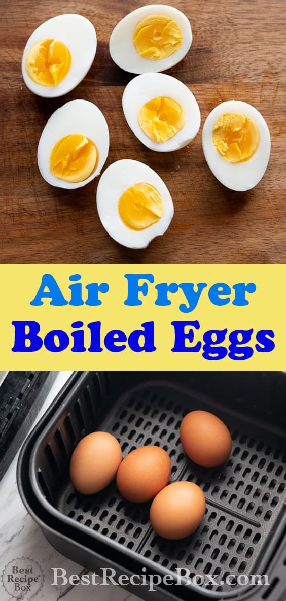 Air Fryer Boiled Eggs Recipe in Air Fryer @bestrecipebox