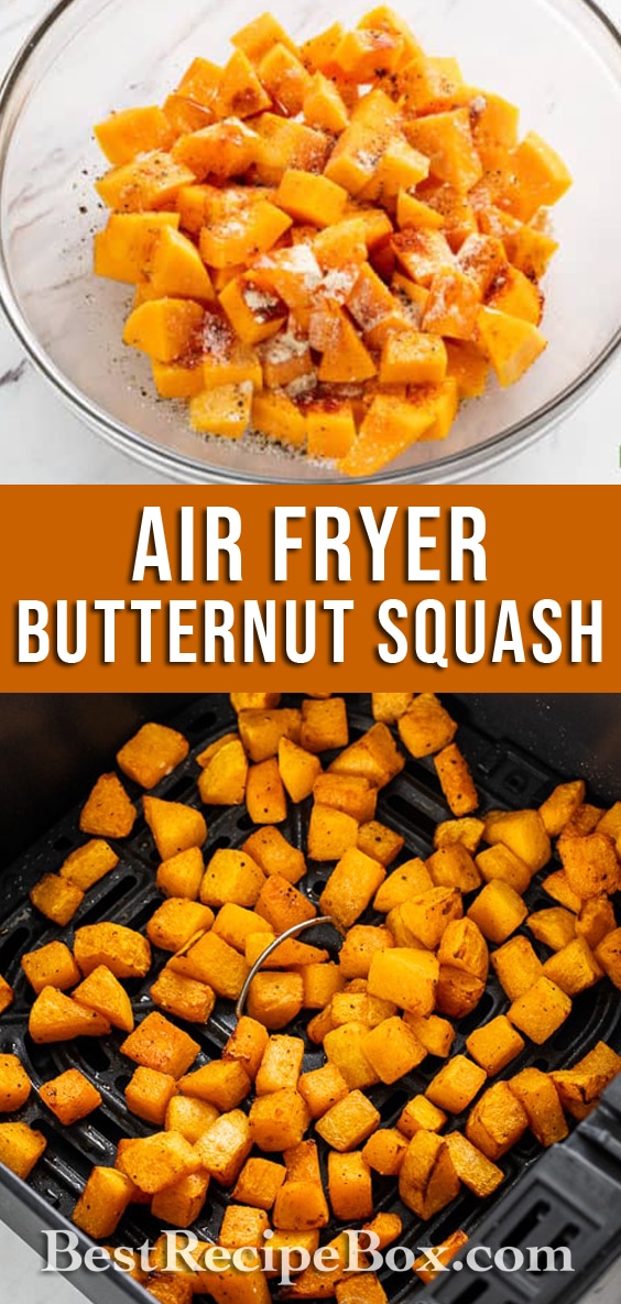 Air Fryer Butternut Squash Recipe Healthy | BestRecipeBox.com