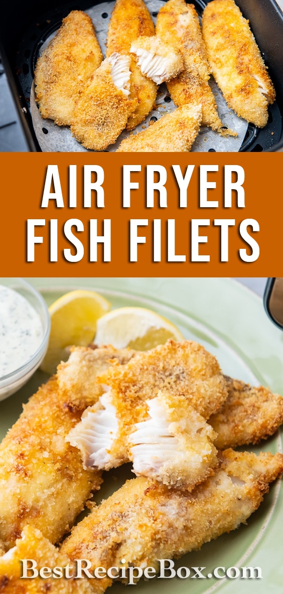 Air Fryer Homemade Fish Fillets Recipe in the Air Fryer | BestRecipeBox.com