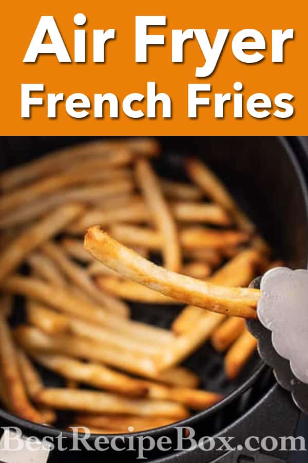 Air Fryer Frozen French Fries Healthy and Easy! @BestRecipebox