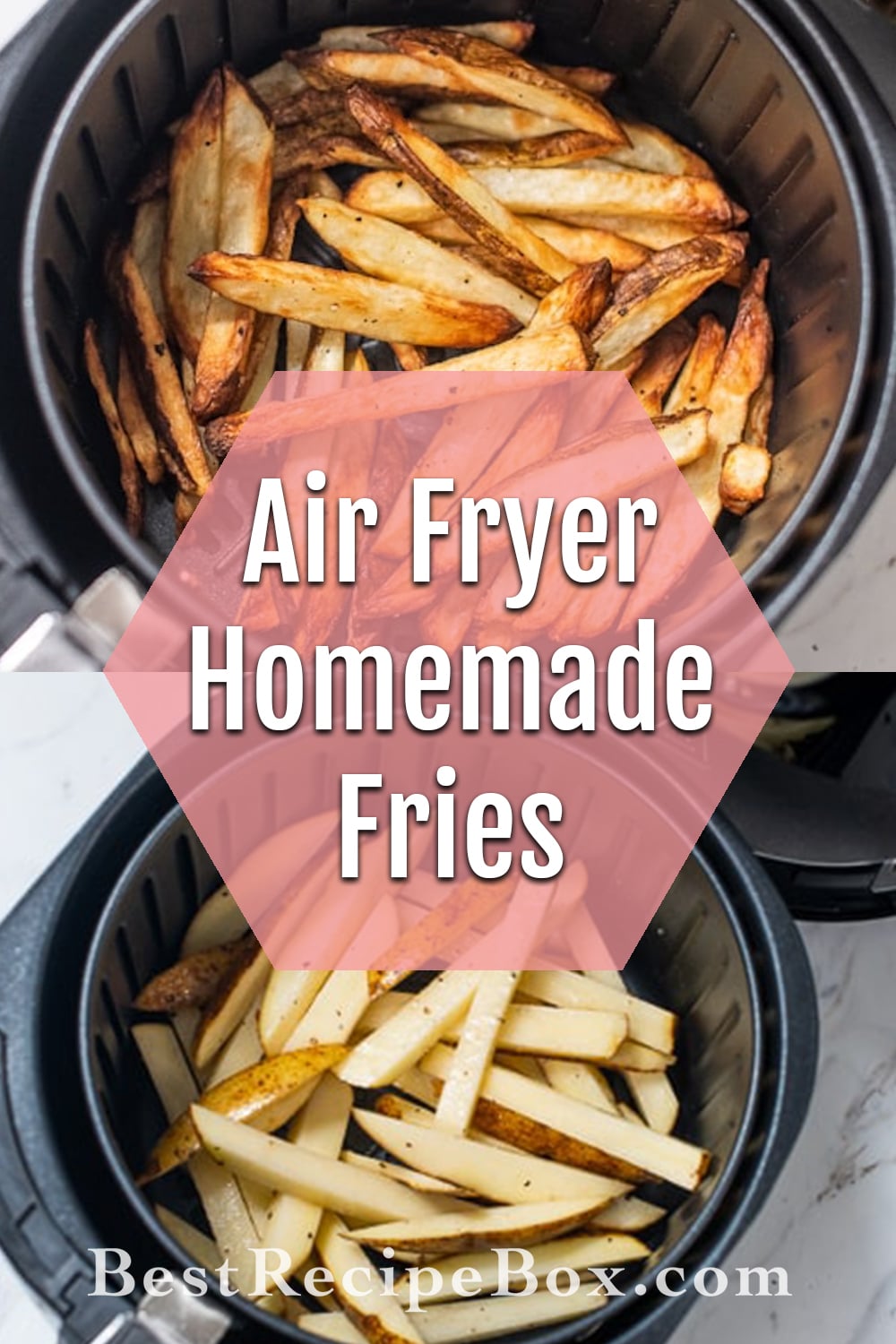 Air Fryer French Fries Recipe HOMEMADE, HEALTHY Best Recipe Box