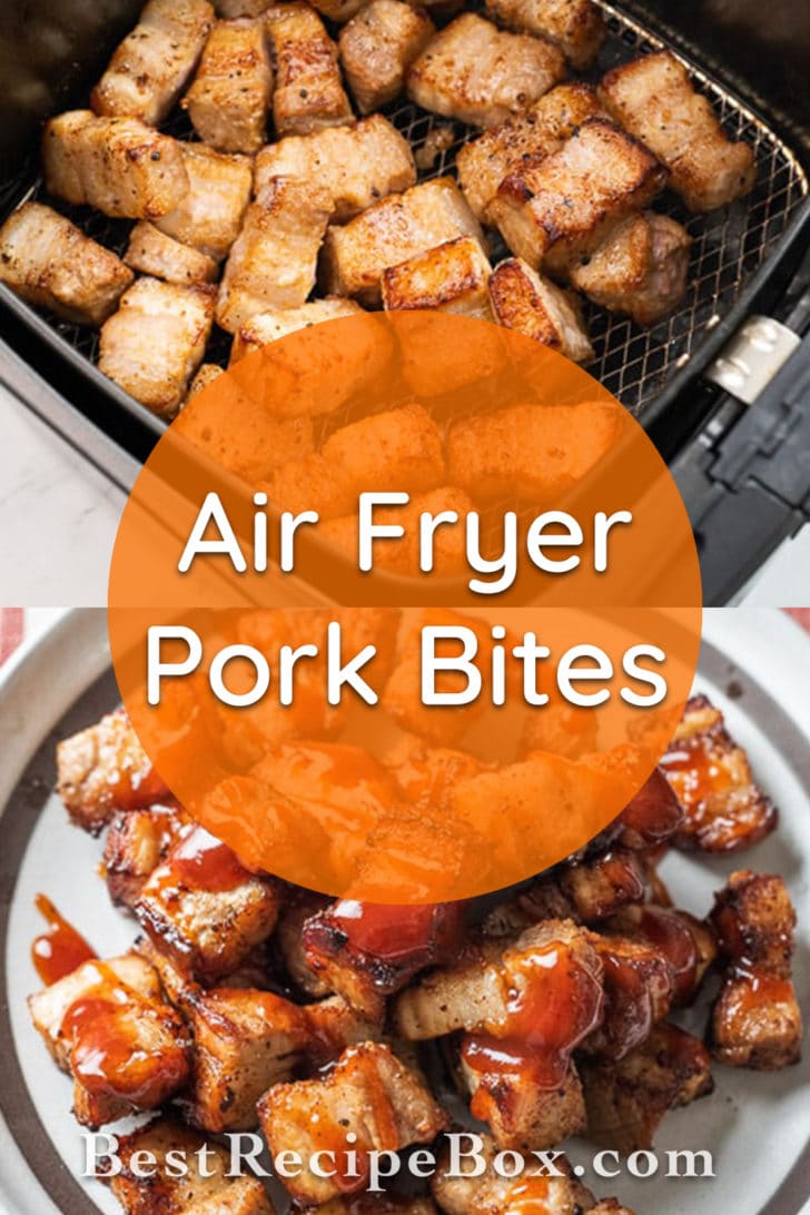 Air Fryer Pork Belly Bites @bestrecipebox