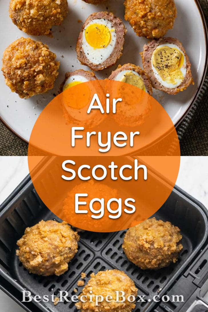 Low Carb Keto Air Fryer Scotch eggs Recipe @BestRecipeBox