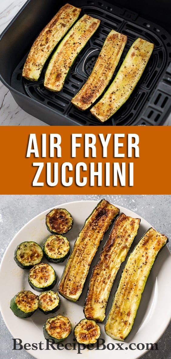 Air Fryer Zucchini Recipe that's Low Carb, Keto and Healthy @bestrecipebox