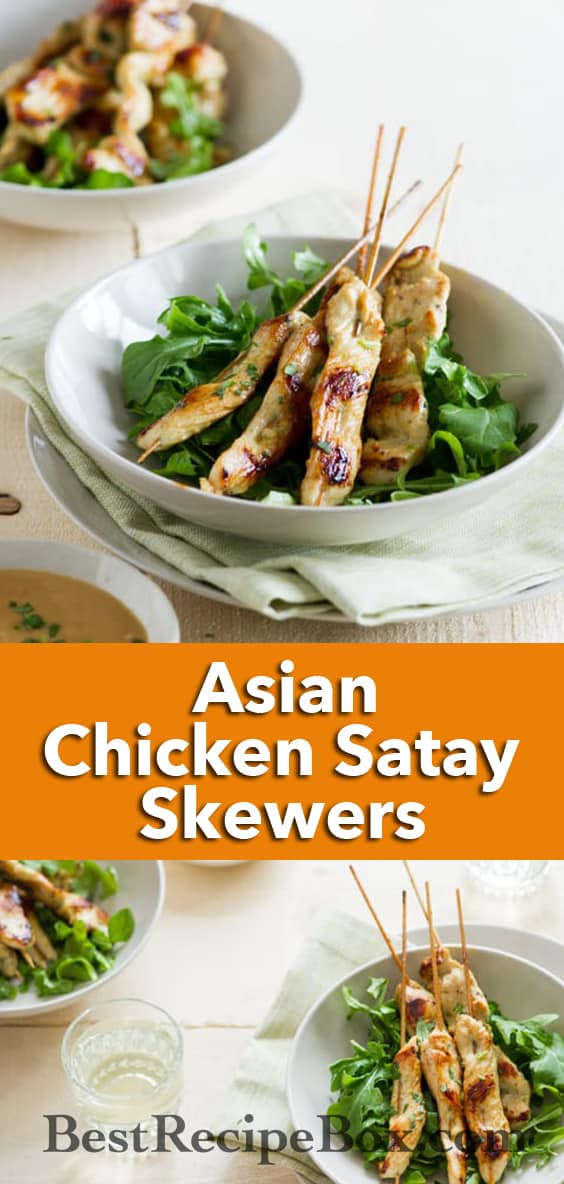 Chicken Satay Recipe from ChickenRecipeBox.com