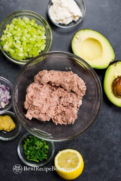 Avocado Tuna Salad Recipe and the Best Tuna Salad Ever step by step