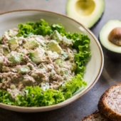 Avocado Tuna Salad Recipe and the Best Tuna Salad Ever | @bestrecipebox