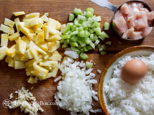 Best Chicken Fried Rice Recipe Pineapple for Easy Chicken Fried Rice @BestRecipebox