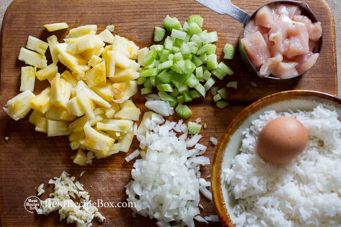 Best Chicken Fried Rice Recipe Pineapple for Easy Chicken Fried Rice @BestRecipebox