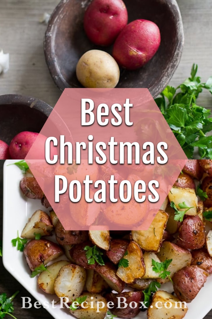 Best Christmas Potato Recipes l Scalloped Potatoes collage