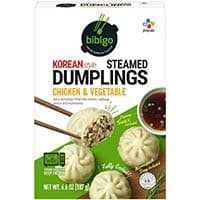Bibigo Chicken and Vegetable Steamed Dumplings