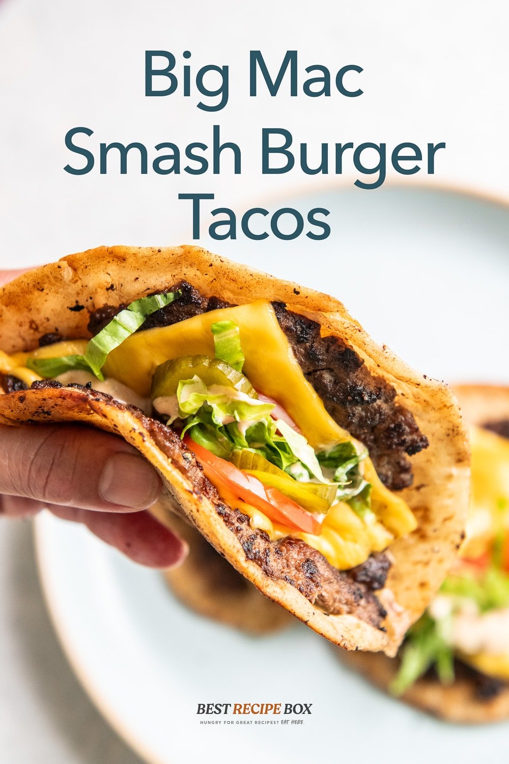 Big Mac Tacos (Smash Burger Tacos) Viral Recipe