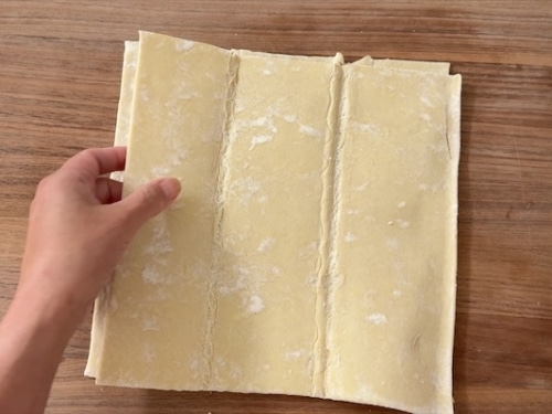 thawing frozen puff pastry