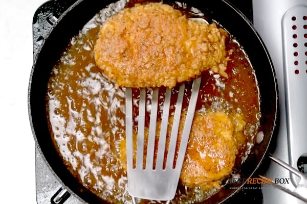 Frying chicken