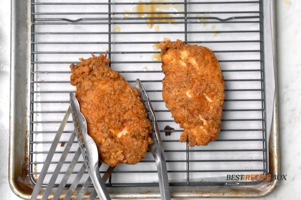 Draining chicken