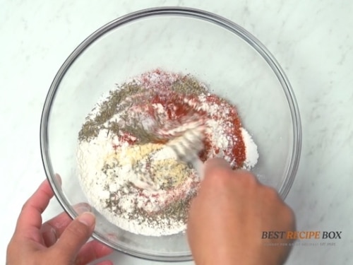Flour and spices