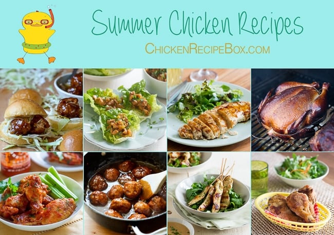 great chicken recipes for your summer menu