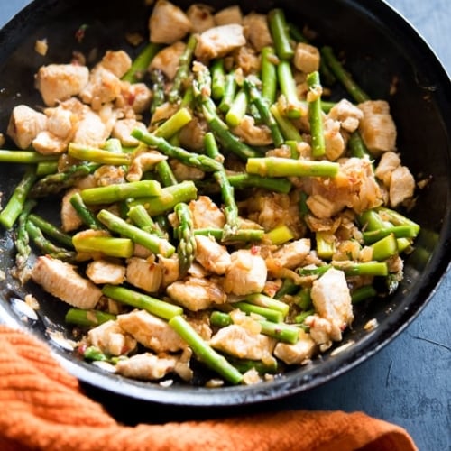 Asparagus Chicken Stir Fry Recipe EASY DELICIOUS | Best Recipe Box