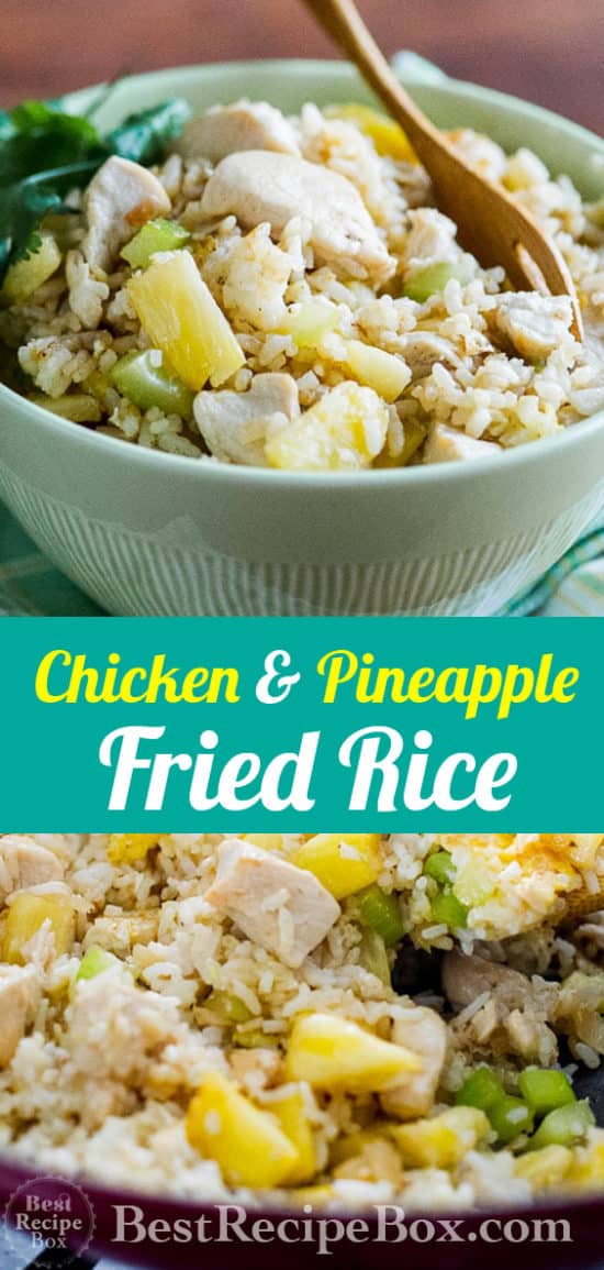 Easy Chicken Fried Rice Recipe with Pineapple Best Recipe Box