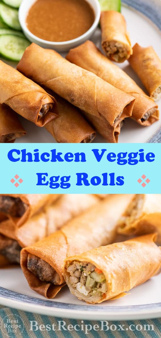 How to Make Egg Rolls Recipe that's Quick and Easy! @bestrecipebox