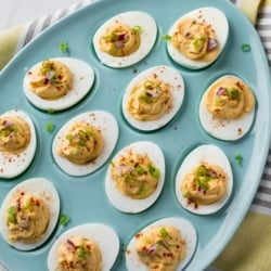 Easy Deviled Eggs and Best Easter Deviled Egg Recipe | @bestrecipebox