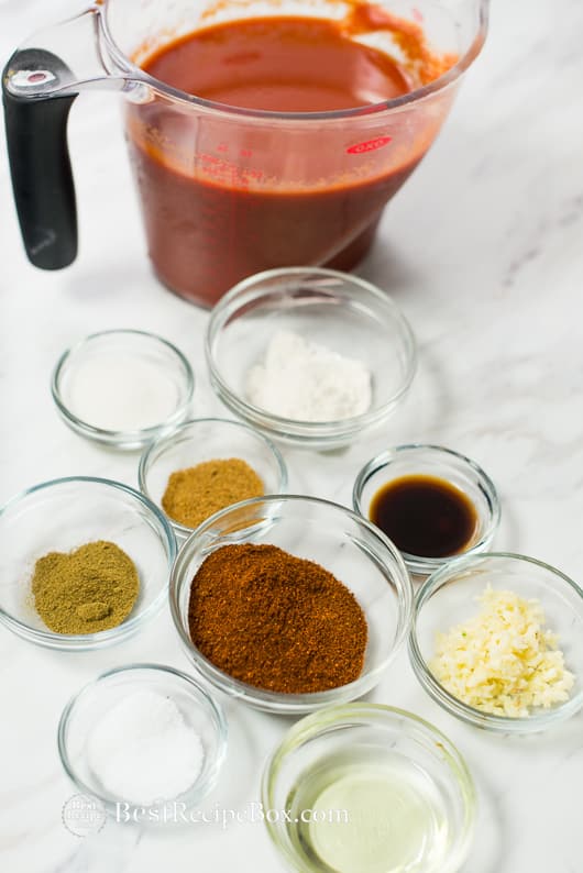 Easy Enchilada Sauce for great Mexican Recipes step by step 