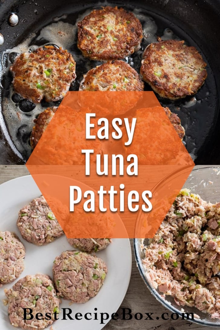 Easy Tuna Patties Recipe collage