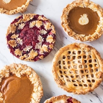Fall Pie Designs For Autumn Thanksgiving Pie Leaf Designs @bestrecipebox