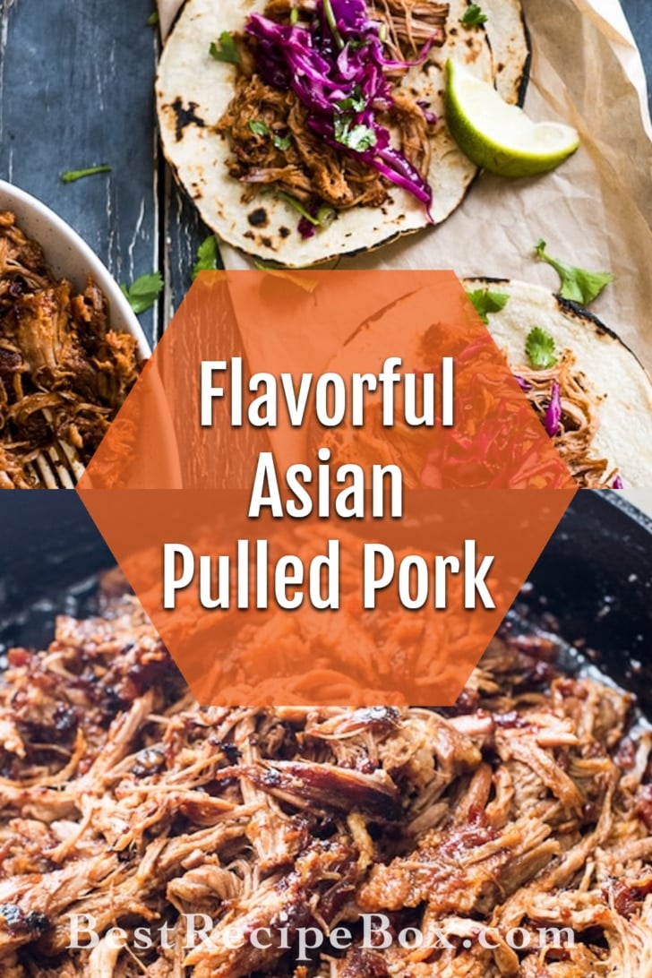 Best Asian Pulled Pork Recipe collage