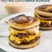 Flying Dutchman Onion Burger: In-n-Out inspired