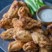 Garlic Salt & Pepper Chicken Wings Recipe Best Appetizer Recipe | @bestrecipebox