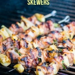 Grilled Chicken teriyaki skewers Recipe Teriyaki Chicken Kebabs for Summer Grilling | @bestrecipebox