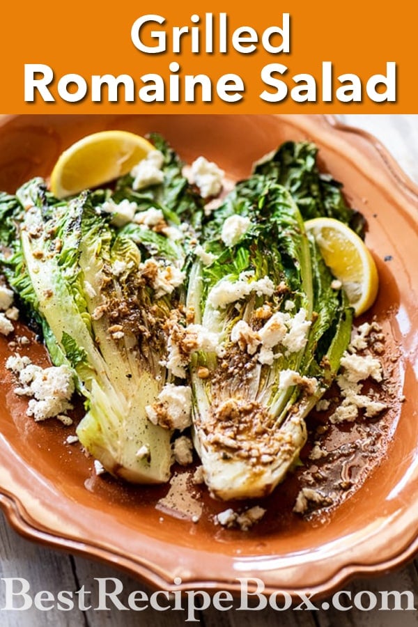 Grilled Romaine Salad Recipe for the Best Summer Salad Romaine Recipe @bestrecipebox