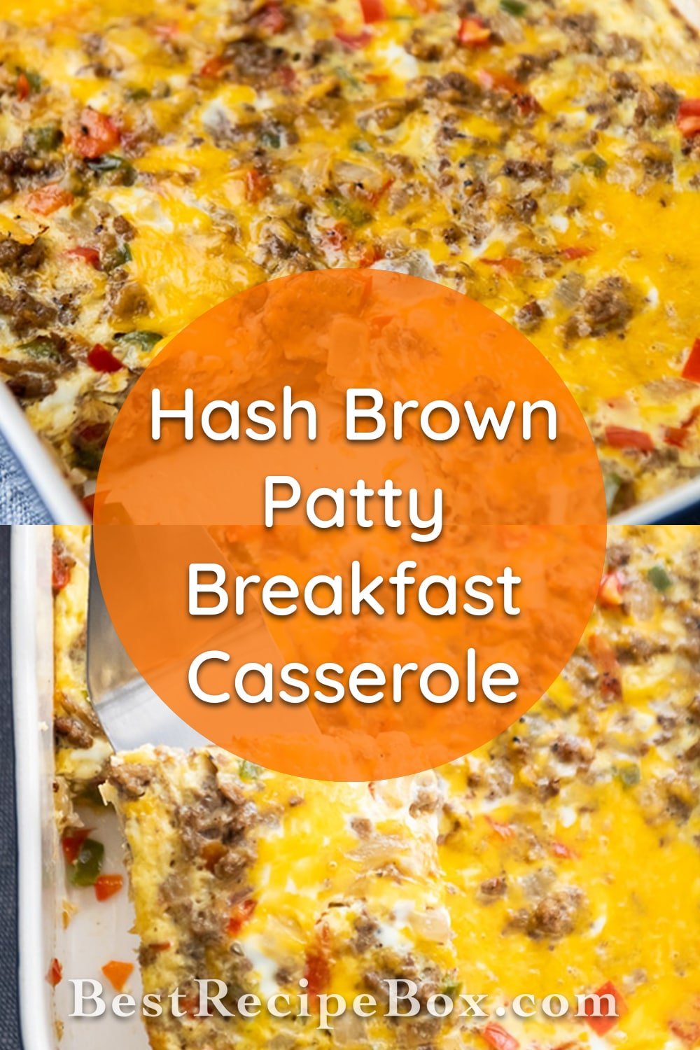 Hash Brown Patty Casserole Recipe Breakfast Sausage Best Recipe Box