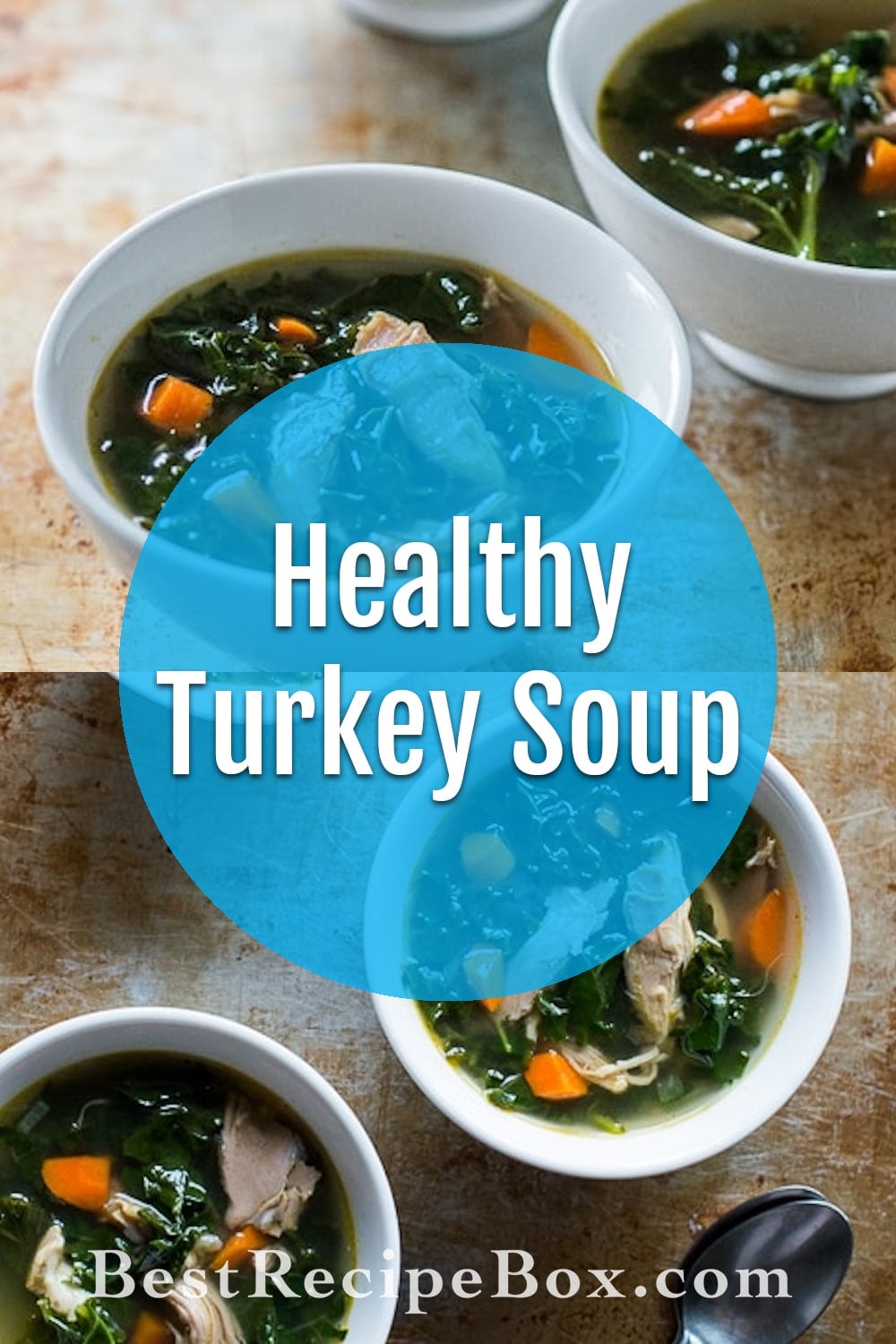 Healthy Turkey Soup Recipe with Kale KETO | Best Recipe Box